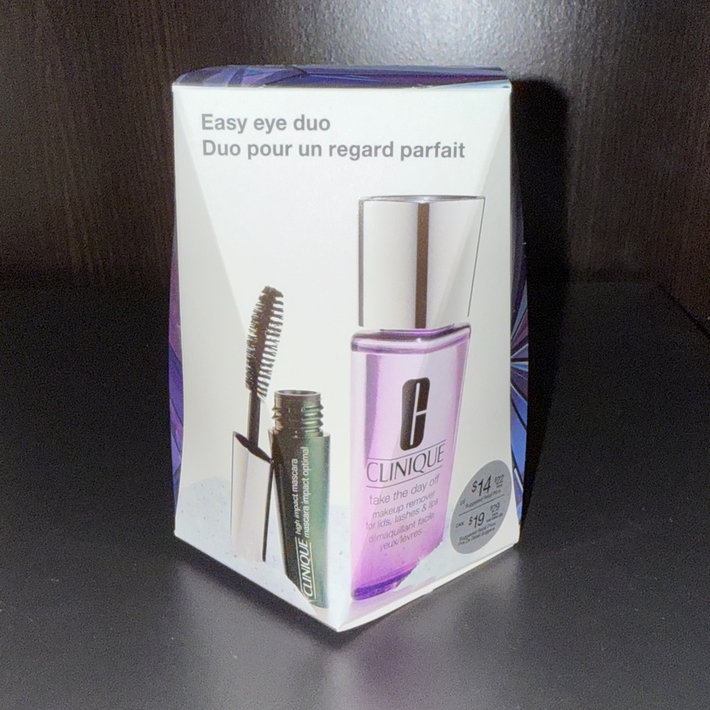 Clinique Eye Duo Set - Black and Purple